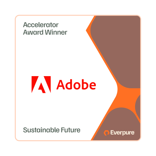 Adobe Accelerator Award Winner - Sustainable Future