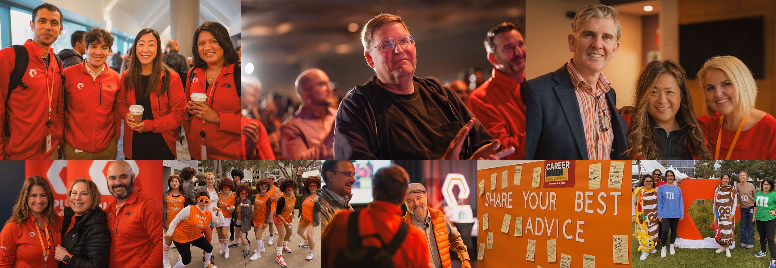 Highlights from various Everpure events featuring participants, engaging activities