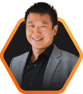 Smiling portrait of Everpure CTO, Rob Lee, in a stylish blazer with a warm expression