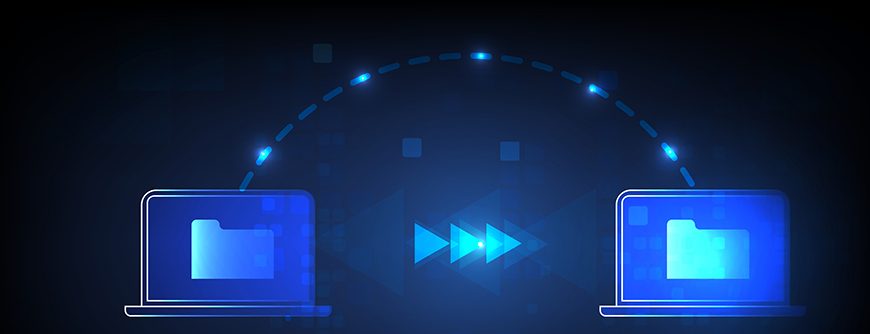 concept data transfer. Exchange information with internet cloud technology.; Shutterstock ID 1716749917; purchase_order: 01; job: ; client: ; other: 