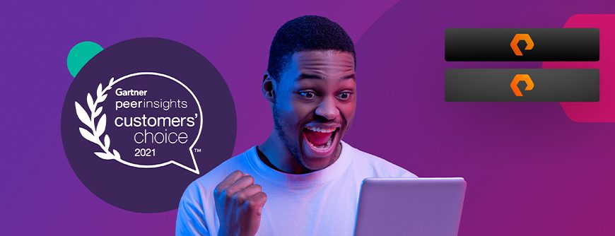 FlashArray Recognized as 2021 Gartner Peer Insights Customers Choice
