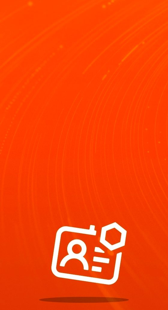 Abstract icon for a digital badge