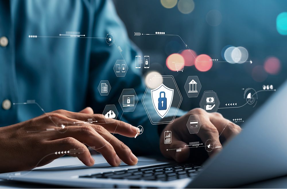 Data Management and Cloud Security Concept