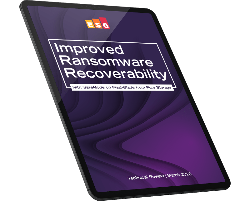 從勒索軟體的攻擊中還原資料的強化功能