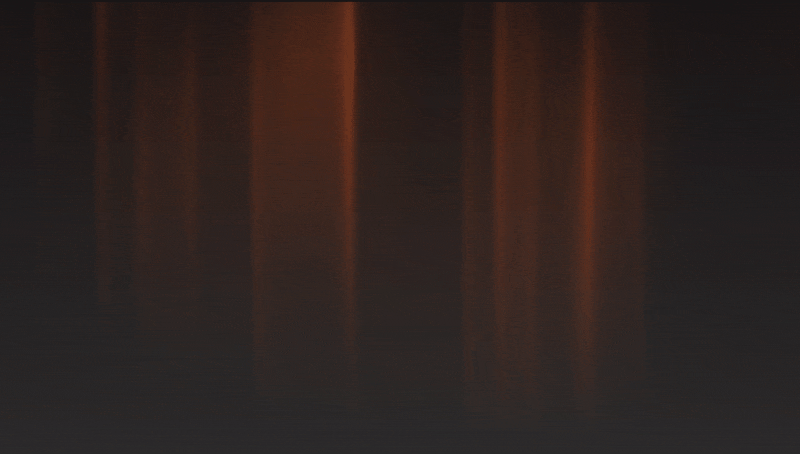 Fond abstrait avec bandes de lumière chaude