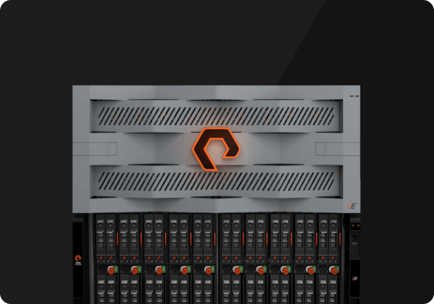 FlashBlade E product unit, benefits of all-flash. Better economics than disk.