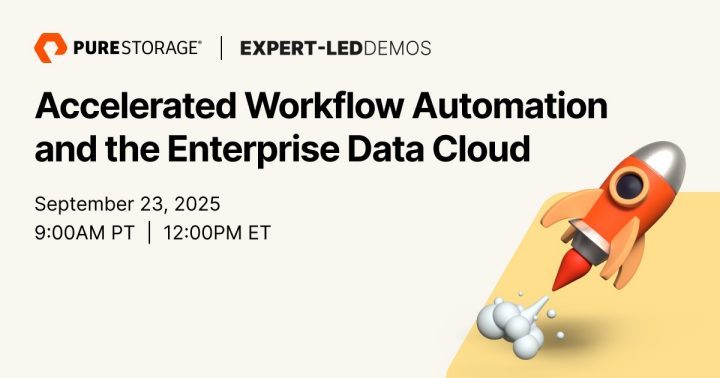 Accelerated Workflow Automation and the Enterprise Data Cloud | Everpure